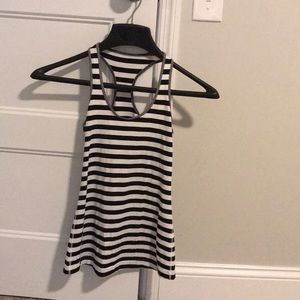 Lululemon Cool Racerback
-Apex Stripe Black White